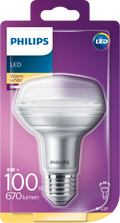 Philips led cla 8w (100w) r80 e27 ww 36d reflectorlamp