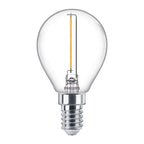 Philips led kogellamp transparant - 15 w - e14 - warmwit licht