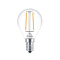 Philips led kogel e14 2-25w 2700k filament helder blister - 5101502
