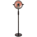 Sunred Sunred Staande terrasverwarmer Retro Sphere 2100 W halogeen zwart RSS16