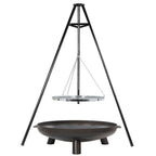 Redfire driepootbarbecue zwart 172 cm bbq tripod