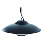 Sunred hangende verwarmer sirius 2100 w halogeen zwart ce09b