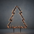 Overige merken luca lighting tuin decoratie led boom 175 leds 53x1x75 cm warm wit zwart