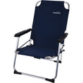 Redcliffs campingstoel 45x54x76 cm donkerblauw