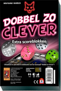 999games clever scoreblokken dobbel zo clever twee stuks