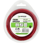 Benson trimdraad 2 mm 15 m rood