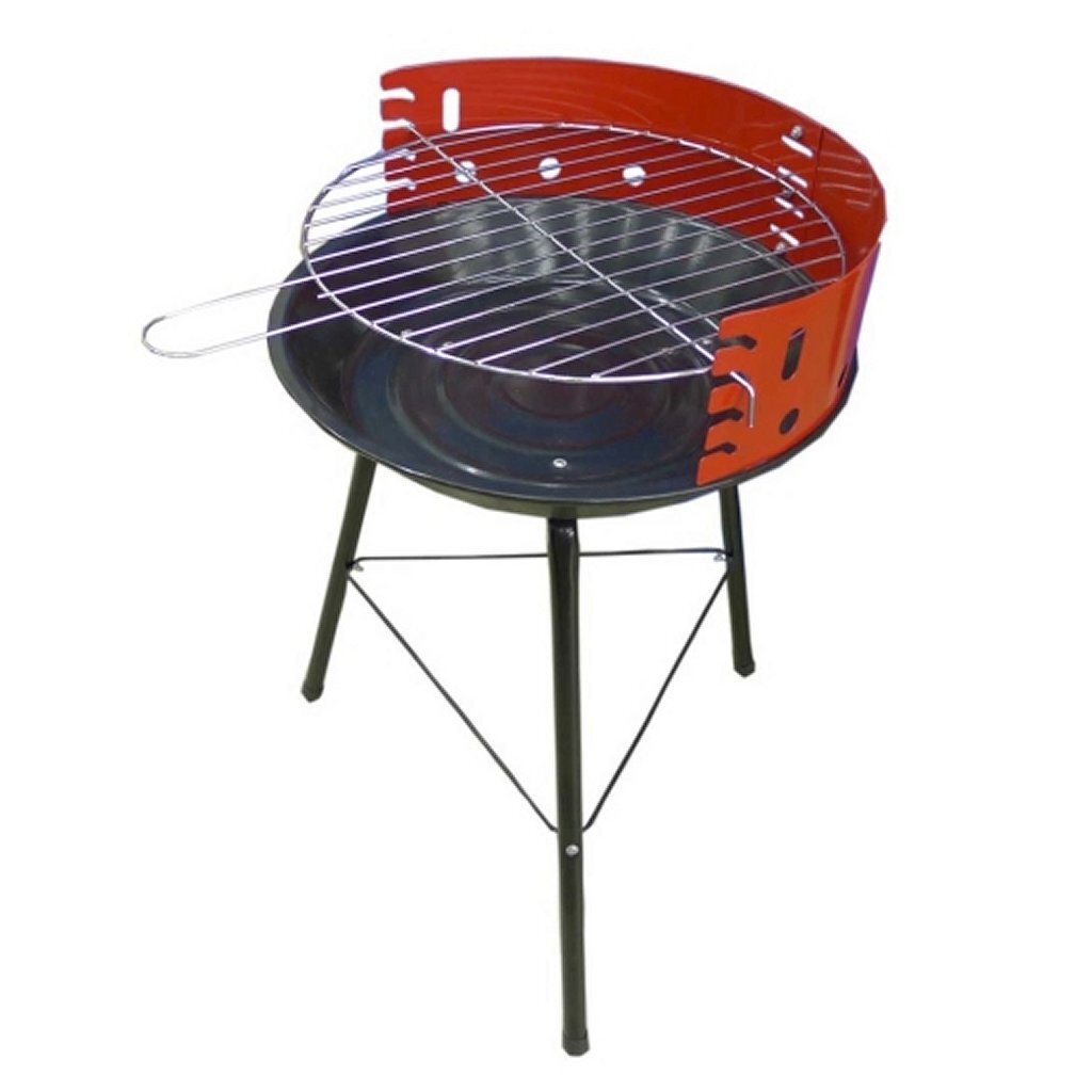 Benson - Benson bbq 4-level 36x36x51.5 cm rood/zwart