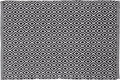 Sealskin trellis badmat 60x9cm katoen zwart