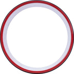 Pure2Improve Pure2Improve Yogawiel 30 cm zwart en rood