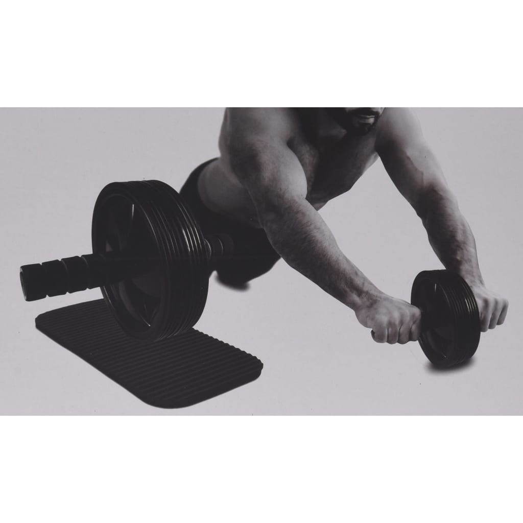 Xq max trainingswiel met zachte handvatten zwart
