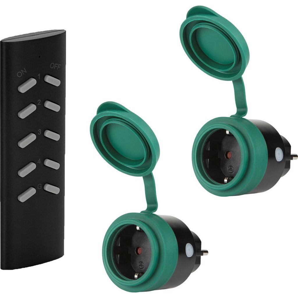 SEC24 - SEC24 haf780s outdoor schakelaarset groen