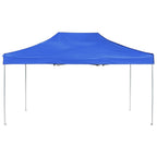 Vidaxl partytent professioneel inklapbaar 4,5x3 m aluminium blauw