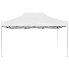 Vidaxl partytent professioneel inklapbaar 4,5x3 m aluminium wit