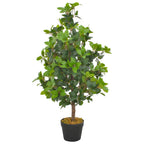 Vidaxl kunstplant met pot laurierboom 90 cm groen