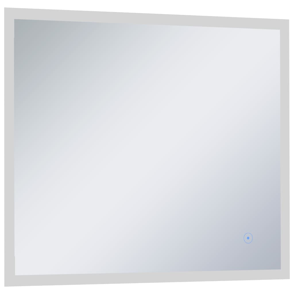 Vidaxl badkamerspiegel led met aanraaksensor 60x50 cm