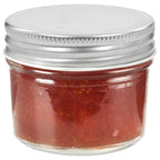 Vidaxl jampotten met zilverkleurige deksels 24 st 110 ml glas