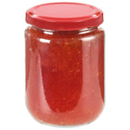 Vidaxl jampotten met rode deksels 96 st 230 ml glas