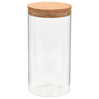 Vidaxl opbergpotten met kurken deksel 6 st 1400 ml glas
