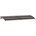 Vidaxl deurluifel 240x75 cm pc zwart