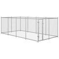 VidaXL Hondenkennel voor buiten 7,6x3,8x1,9 m