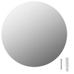 Vidaxl spiegel rond frameloos 30 cm glas