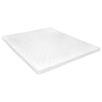 Vidaxl topmatras ei-profiel 6 cm koudschuim 140x200 cm