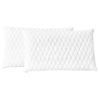 Vidaxl kussens 2 st 60x40x14 cm traagschuim