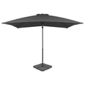 VidaXL Parasol met draagbare voet antracietkleurig
