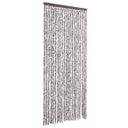 Vidaxl vliegengordijn 90x220 cm chenille bruin en beige