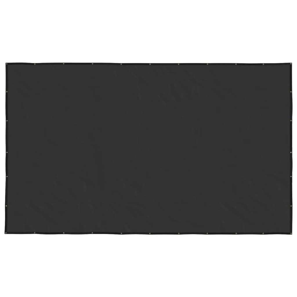 VidaXL Containernet 3x5 m HDPE zwart