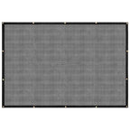 VidaXL Containernet 3,5x6 m HDPE zwart