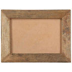 VidaXL Fotolijsten 2 st 30x40 cm massief gerecycled hout en glas