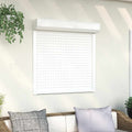 Vidaxl rolluik 100x100 cm aluminium wit