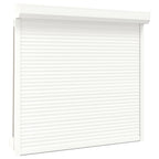 Vidaxl rolluik 160x150 cm aluminium wit