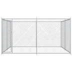 VidaXL Hondenkennel voor buiten 383x383x185 cm