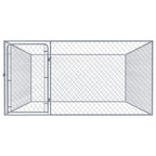 Vidaxl hondenkennel voor buiten 2x2x1 m gegalvaniseerd staal