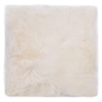 Vidaxl stoelkussens 2 st 40x40 cm echt schapenvacht wit
