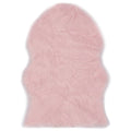 Vidaxl vloerkleed 60x90 cm kunstschapenvacht roze