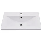 Vidaxl inbouwwastafel 61x39,5x18,5 cm keramiek wit