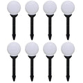VidaXL Tuinpadlampen 8 st met grondpin LED 15 cm