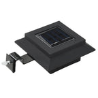 Vidaxl solarlampen 12 st led vierkant 12 cm zwart