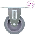 VidaXL 16 st Wielen vast 75 mm