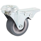 Vidaxl 8 st zwenkwielen met boutgaten 50 mm