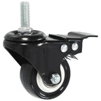 VidaXL Zwenkwielen 8 st met remmen 50 mm