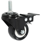 VidaXL Zwenkwielen 16 st met remmen 50 mm