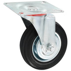 Vidaxl 24 st zwenkwielen 100 mm