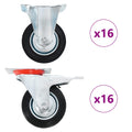 VidaXL 32 st Wielen 100 mm