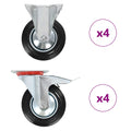 Vidaxl 8 st wielen 160 mm