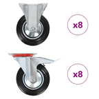 VidaXL 16 st Wielen 160 mm