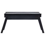 Vidaxl campingbarbecue draagbaar 60x22,5x33 cm roestvrij